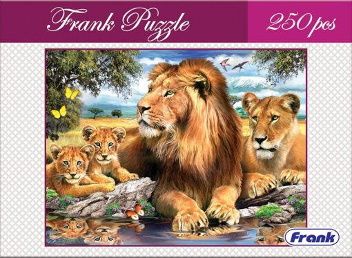 Frank Lion Family Puzzle 250 Pcs 34504
