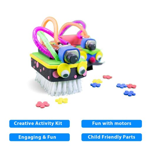Be Cre8v Mini Brush Robot DIY KIt - Image 6