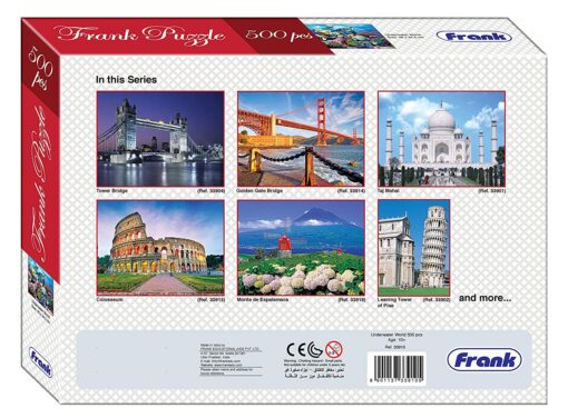 Frank Underwater World 500 Piece Jigsaw Puzzle - Image 5