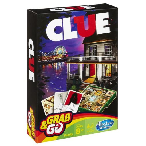 Grab & Go Clue -  ReiGrab & Go Clue - Reimagined Clue Game for 2-6 Players - Mystery Games and Detective Games Age 8 and Upmagined Clue Game for 2-6 Players - Mystery Games Age 8 And Up - Image 3