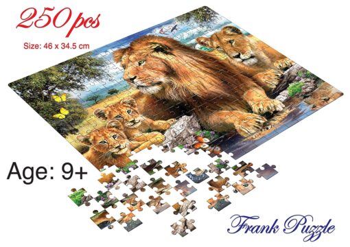 Frank Lion Family Puzzle 250 Pcs 34504 - Image 3