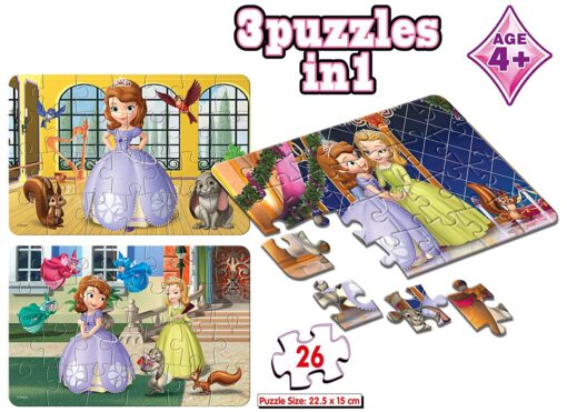 Frank Sofia 3 in 1 Puzzle - Image 3