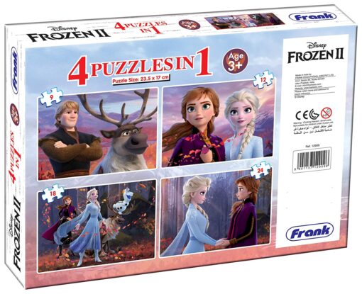 Frank Frozen 2 4 in 1 Puzzle - Image 4