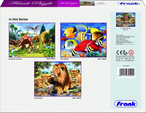 Frank In Africa Puzzle 250 Pcs 34502 - Image 4