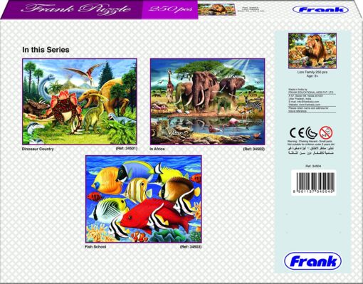 Frank Lion Family Puzzle 250 Pcs 34504 - Image 4