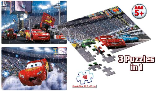 Frank Pixar Cars Puzzle 48*3 11302 - Image 3