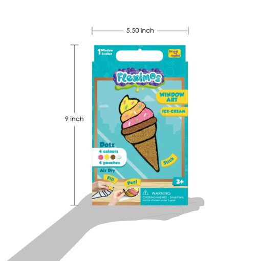 Imagimake Clay Stickers Ice Cream - Image 6