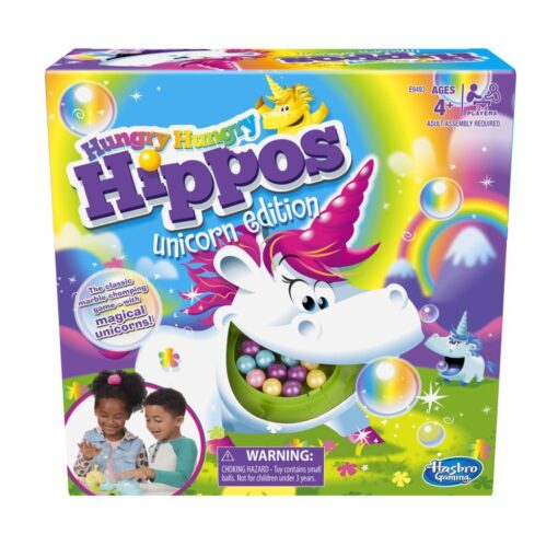 Hungry Hungry Hippos Unicorn Edition
