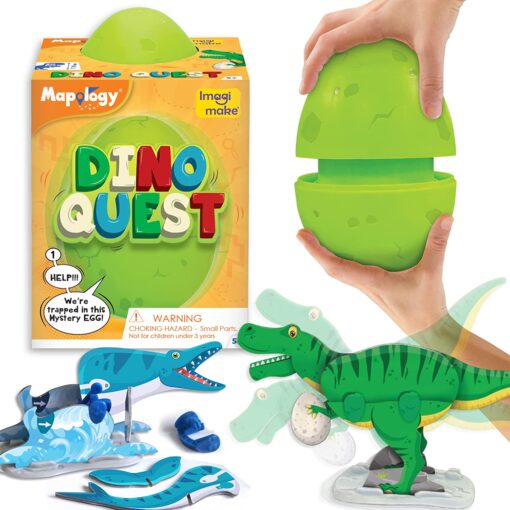 Imagimake Mapology Dino Quest Green