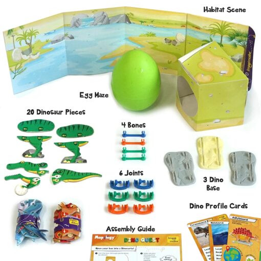 Imagimake Mapology Dino Quest Green - Image 3