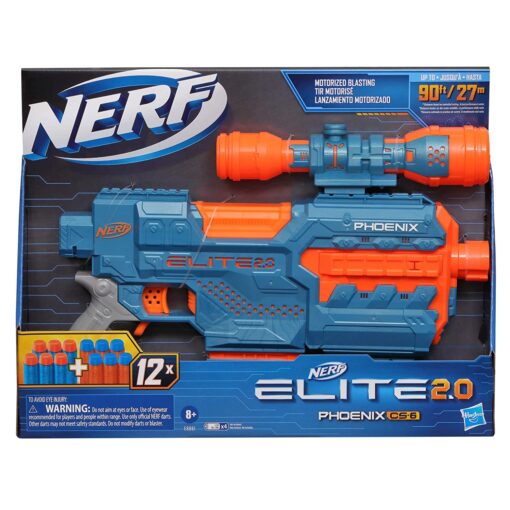 Nerf Elite 2.0 Phoenix Cs-6 Motorized Blaster - Image 2