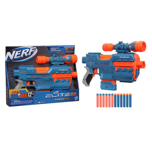Nerf Elite 2.0 Phoenix Cs-6 Motorized Blaster - Image 3