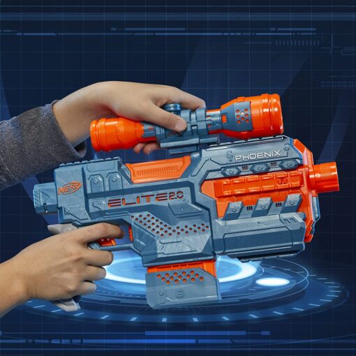 Nerf Elite 2.0 Phoenix Cs-6 Motorized Blaster - Image 4