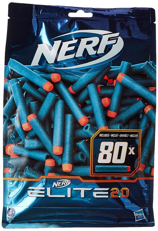 Nerf Elite 2.0 Darts 80pcs - Toy Cloud Hot Fire Gun Bullet Soft Foam Dart - Image 3