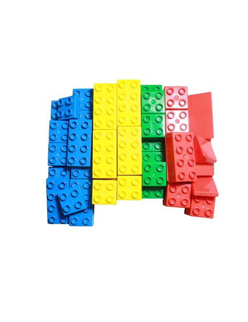 Peacock Kinder Blocks PVC Bag-50 Piece - Image 2