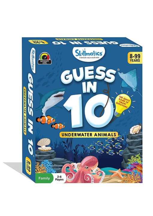 Skillmatics Guess in 10 Underwater Animals - Image 6