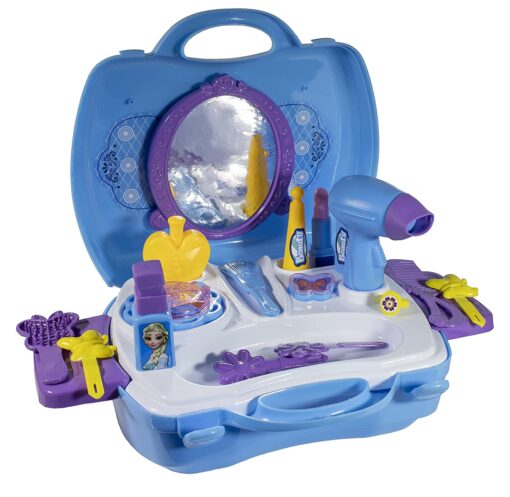 Skoodle Frozen Beauty Set - Skoodle Disney Frozen Blue Color Beauty Set - Skoodle Play - Image 2