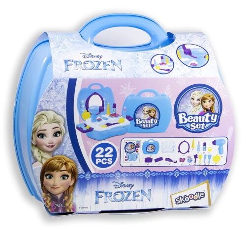 Skoodle Frozen Beauty Set - Skoodle Disney Frozen Blue Color Beauty Set - Skoodle Play - Image 4