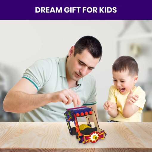 Smartivity Air Blaster STEM Toy for Kids - Air Blaster Science STEM DIY Fun Toy Gun - Image 7