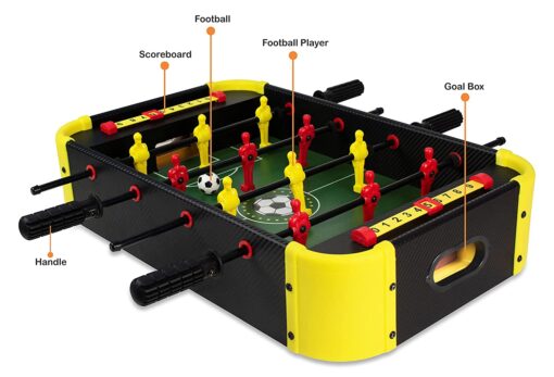 itoys Football Foosball Tabletop Game Multiple Row - Image 3