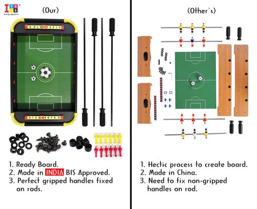 itoys Football Foosball Tabletop Game Multiple Row - Image 5