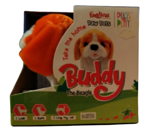 Fuzzbuzz Paw Pets Buddy The Beagle