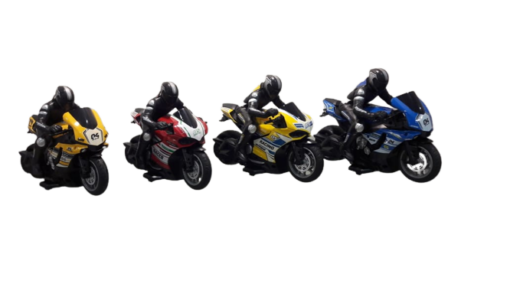 Speed Monster Moto X Yellow/Red Remote Control Bike (Ship 1pc)