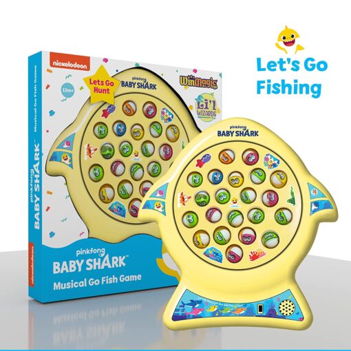 Pinkfong Baby Shark Musical Go Fish Game - Image 6