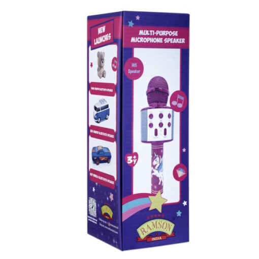 Unicorn Wireless Microphone -  Unicorn mike and speaker for kids - Image 2