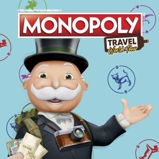 Monopoly - Travel World Tour Board Game for Family and Friends - Hasbro Monopoly Game - Image 6