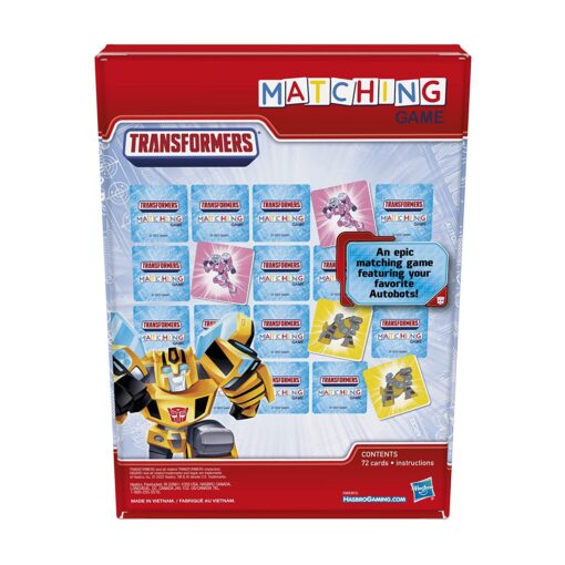 Hasbro Gaming Transformers Matching Game - Image 5
