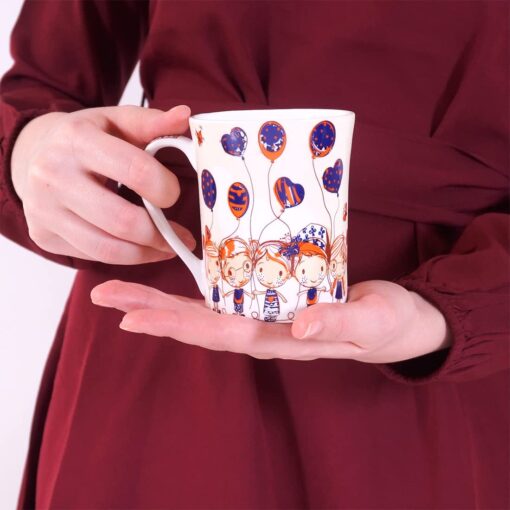 StarAndDaisy Coffee Mug Set of 2 | Dishwasher & Microwave Safe | Ceramic Bone China Cup to Gift to Best Friend | Ceramic Tea Coffee Milk Cups. (SND-MM-14) - Image 4