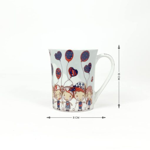 StarAndDaisy Coffee Mug Set of 2 | Dishwasher & Microwave Safe | Ceramic Bone China Cup to Gift to Best Friend | Ceramic Tea Coffee Milk Cups. (SND-MM-14) - Image 5