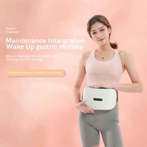 Electric Abdominal Machine kneading instrument Hot compress warms the abdomen waist flat tummy abdominal massager belt - Image 6