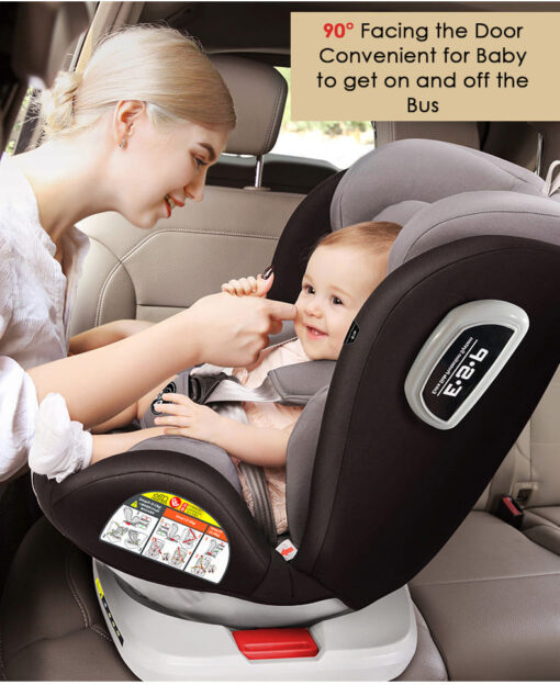 Luxury Car Seat for Baby in Red color - Baby Car Seat (Luxury Red) - StarAndDaisy - Image 6