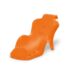 StarAndDaisy Baby Bath Seat - Super Comfortable Baby Bather with Anti-Slip - Bath Tub for 0-9 Months Babies (Orange)