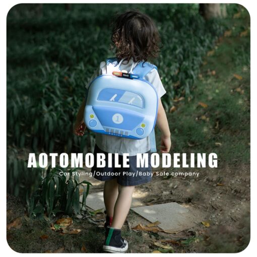 StarAndDaisy Police Joyride Kids Backpack (Blue) - Image 3