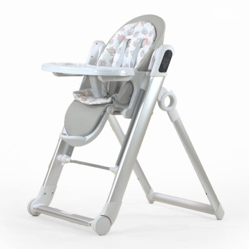 StarAndDaisy 2-in-1 Lynux High chair with Electic Swing Five Point safety seat belt |detachable tray |Adjustable Footrest| Foldable Scientific Design