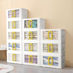 foldable storage and cupboards stackable