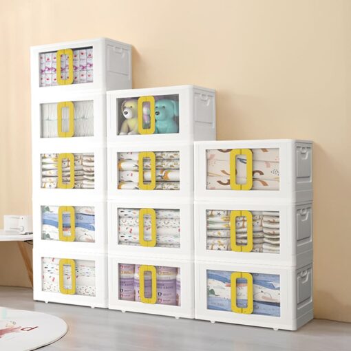 foldable storage and cupboards stackable