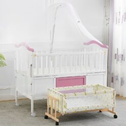 Multi-function Wooden Cot Crib for Baby