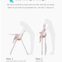 foldable baby high-chair