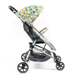 Premium Ultra Lightweight Baby Stroller for Travel - Foldable Stroller with Adjustable Backrest & Canopy, 5-Point Safety Belt & 360° Front Wheels - International Series - (Round Handle Bar | Multicolor | LT102)