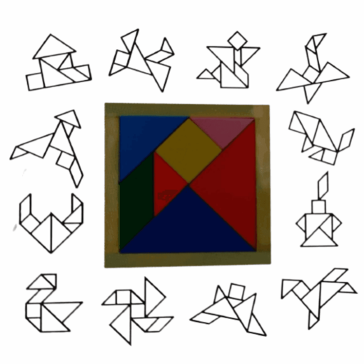 Awals Wooden Tangram - Image 2