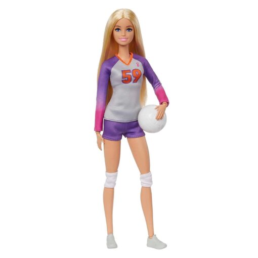 Barbie Made To Move Career Volleyball Player Doll HKT72