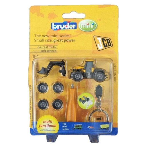 Bruder Mini Jcb 00421 Keyring
