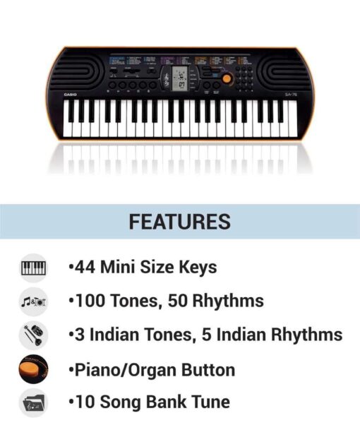 Casio Musical Keyboard SA-76 - Image 5