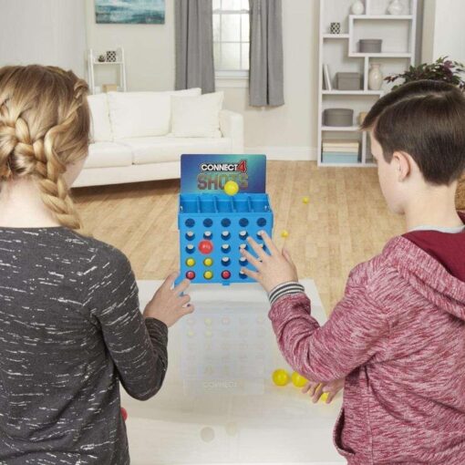 Hasbro Gaming – Board Game Connect 4 Shots, Children's Power Performance 4 Shots - Game of Society - Image 3