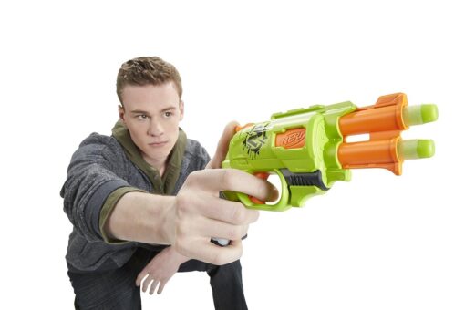 Nerf Zombie Strike - Double Strike Includes 2 darts, Ultimate Blaster For Kids Ages 8 and Up, Plastic Material, (Multicolor) - Image 6