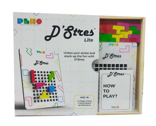 Plex D'stres Lite, Kids Board Game for Ages 8 and Up, Get Ready to Opponents, Strategize & Victory